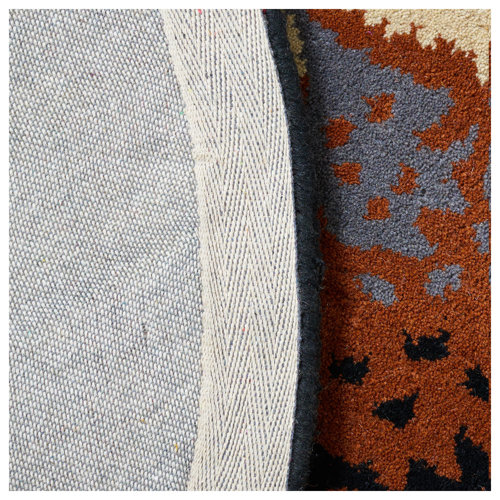 Safavieh Novelty Handmade Wool Blue/Brown/Green Rug & Reviews Wayfair